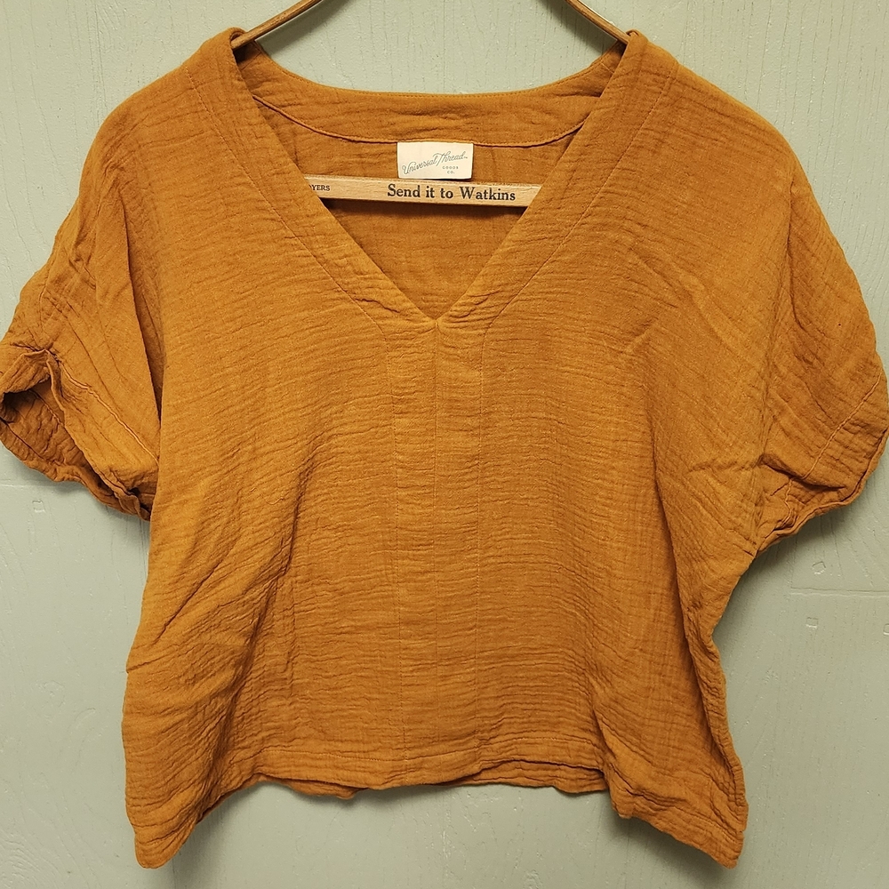 Universal Thread Women's Brown Blouse